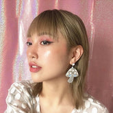 Mushroom Earrings shinelikejewel
