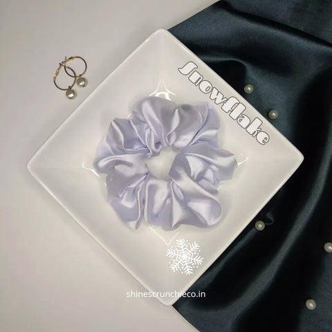 White Scrunchies