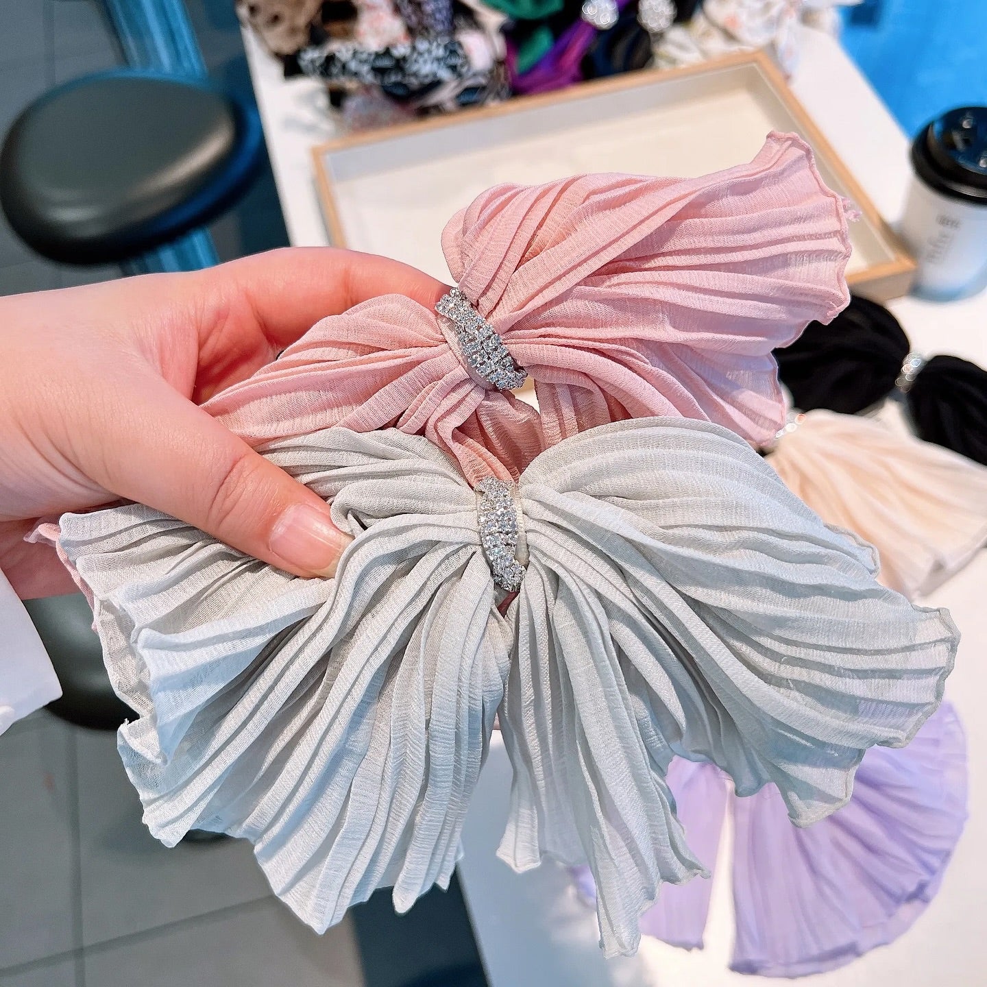Big Korean Hair Bows