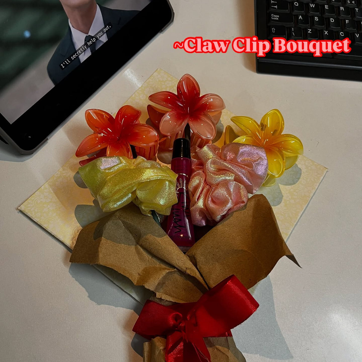 Claw Clip Bouquet