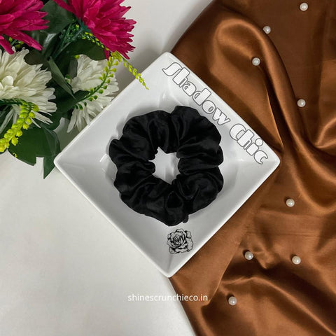 Black Scrunchies