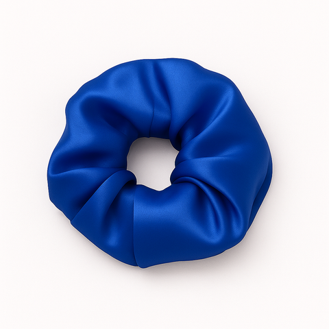 Royal Blue Scrunchies