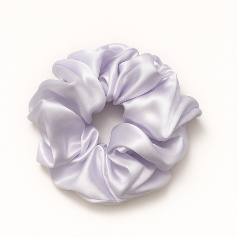 White Scrunchies