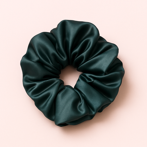 Dark Grey Scrunchies