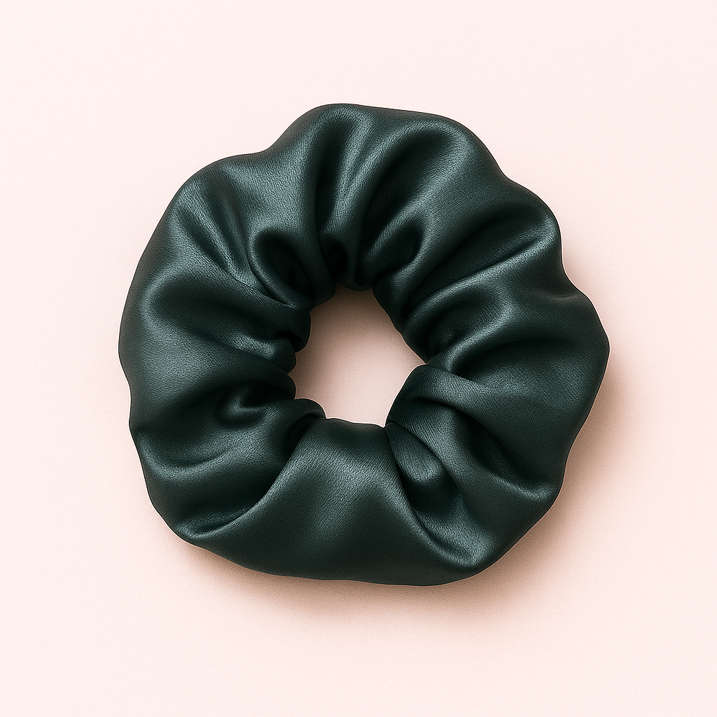 Dark Grey Scrunchies