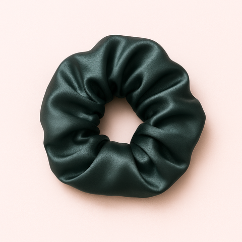 Dark Grey Scrunchies