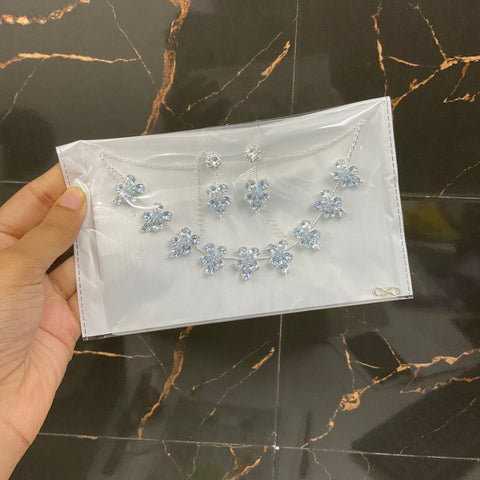 Crystal Flower Necklace