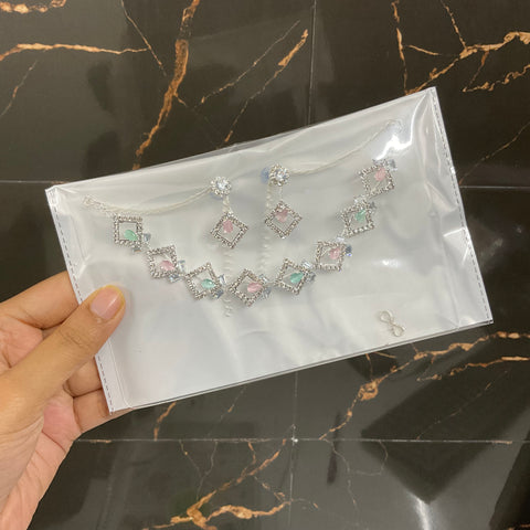 Pink & Green Necklace