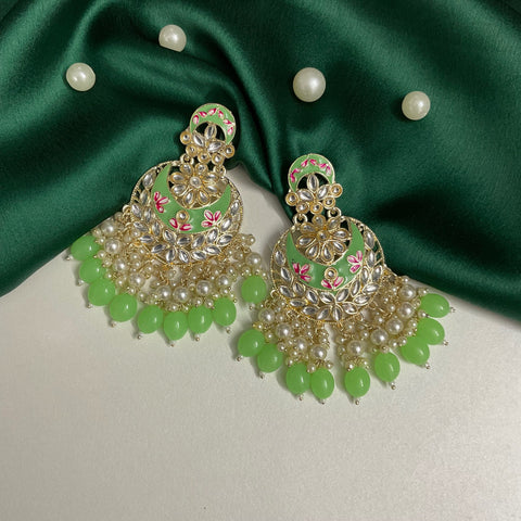 Manmohak Meenakari Earrings