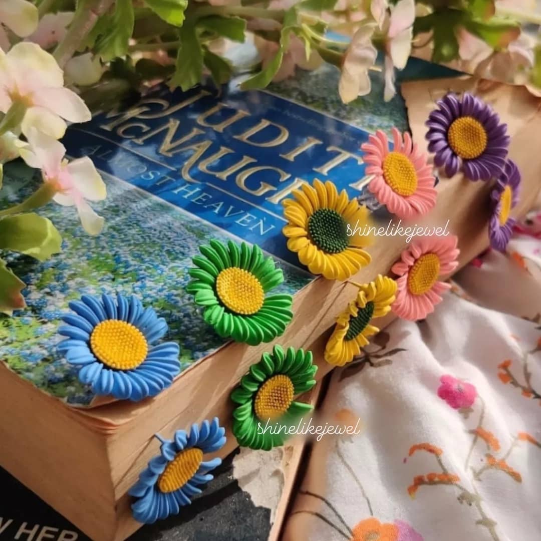 Sunflower Earrings