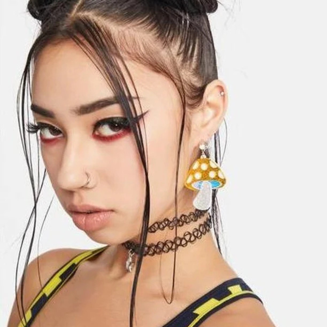Mushroom Earrings