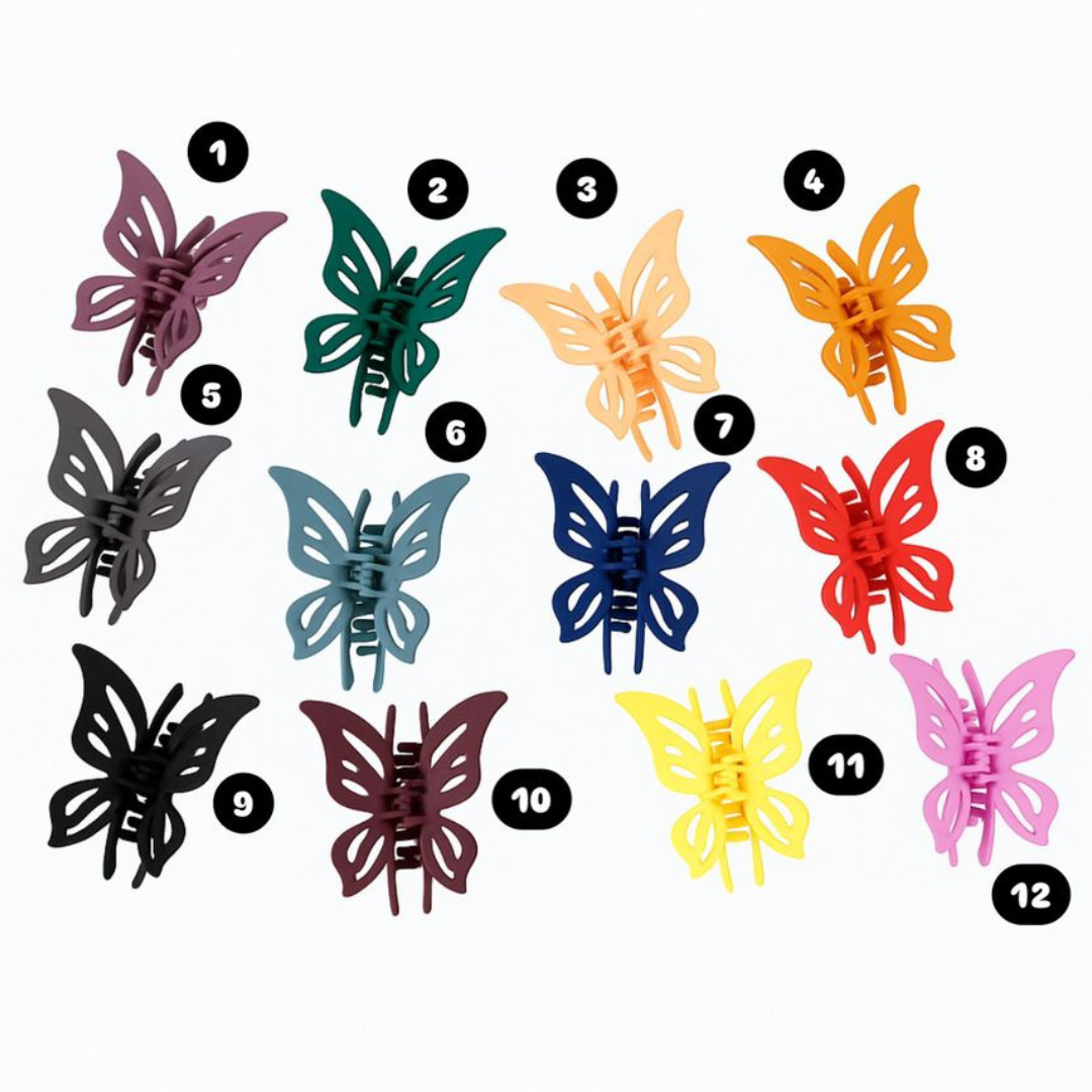 Butterfly Hair Claw