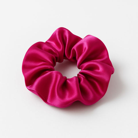 Dark Pink Scrunchie