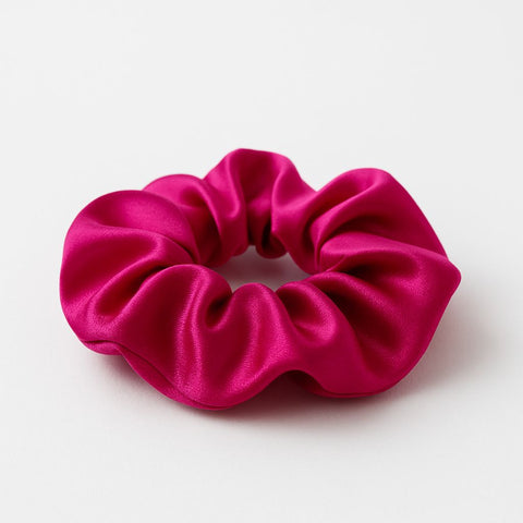 Dark Pink Scrunchie