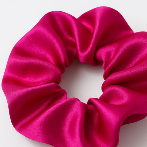 Dark Pink Scrunchie