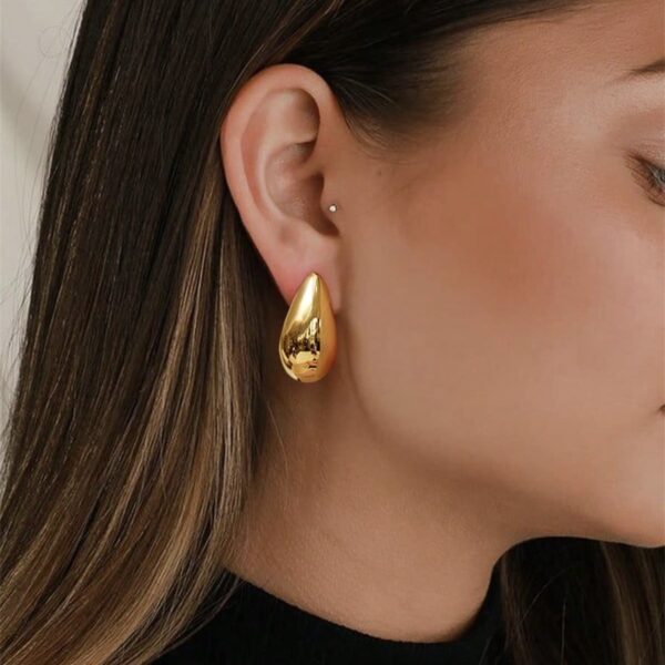 Tear Drop Earrings - Image 2