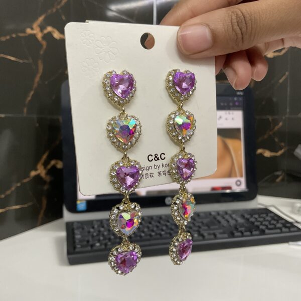 Purple Earrings - Image 2