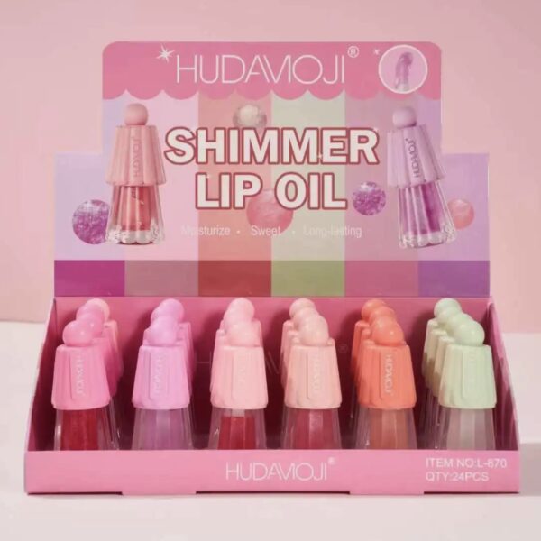 HudaMoji Lip Oils (SheGlam Dupe) - Image 2